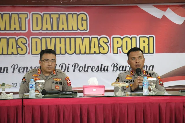 Perkuat Hubungan Polisi dengan Masyarakat, Divisi Humas Polri Gelar Pensatwil di Polresta Barelang