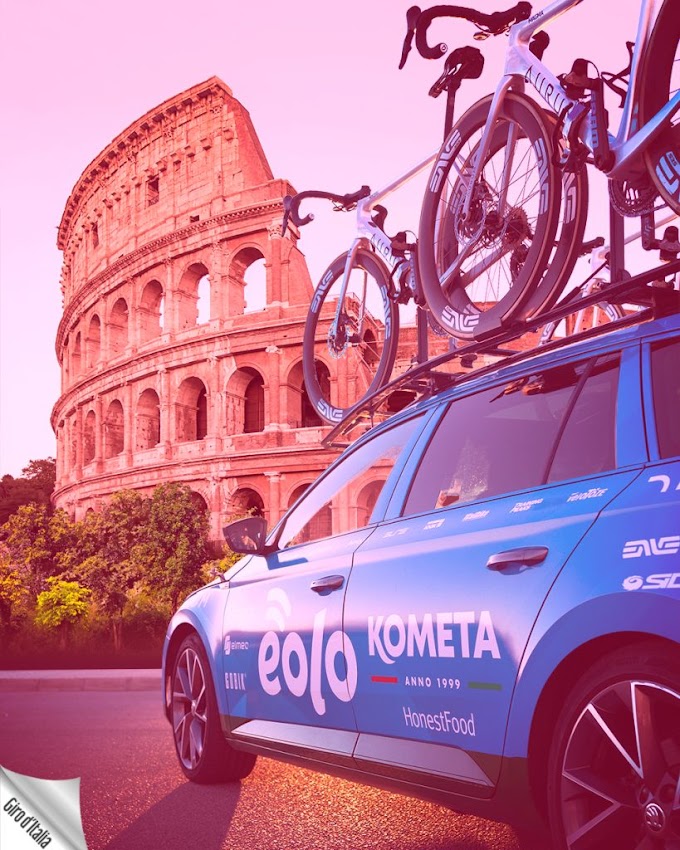 El Eolo Kometa estará en la salida del Giro de Italia 2023