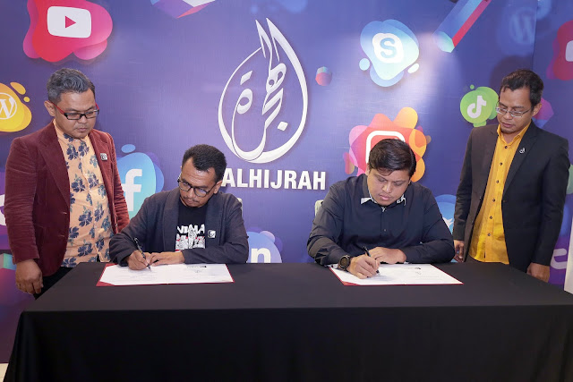 Majlis Menandatangani Memorendum Persahaman Di Antara TV Alhjirah Dan Persatuan Animasi Malaysia (ANIMAS) 