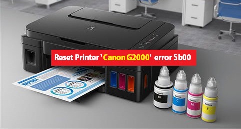 Cara Reset Printer Canon G2000 error 5b00 Menggunakan Resetter