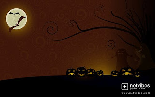 Free Halloween widescreen Wallpaper