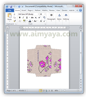 Amplop sering dipakai untuk surat menyurat Cara Membuat Amplop di Ms Word 2010