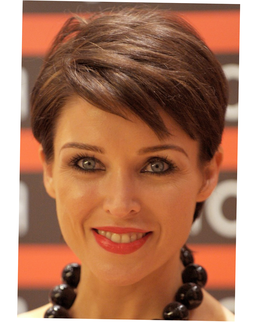 Short Hairstyles For Round Face And Thick Hair