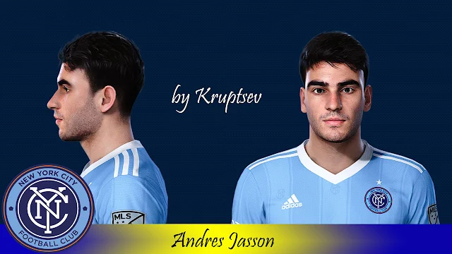 PES 2021 Andres Jasson Face