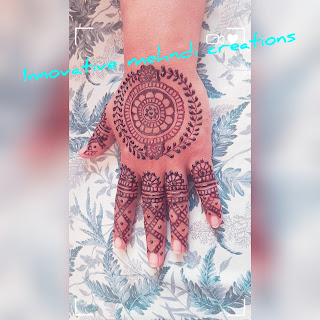 henna designs for back hand 2021