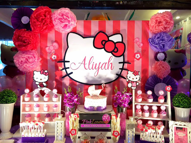 Hello Kitty Balloon Decor