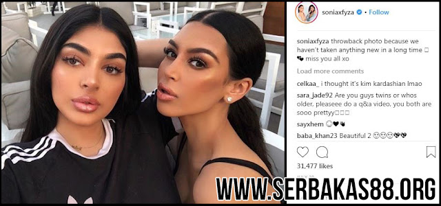 Kakak Beradik Asal Dubai Mirip Sama Kyle dan Kim Kardashian