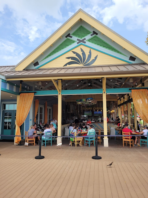 Banana Cabana outdoor restaurant at Disney's Caribbean Beach Resort