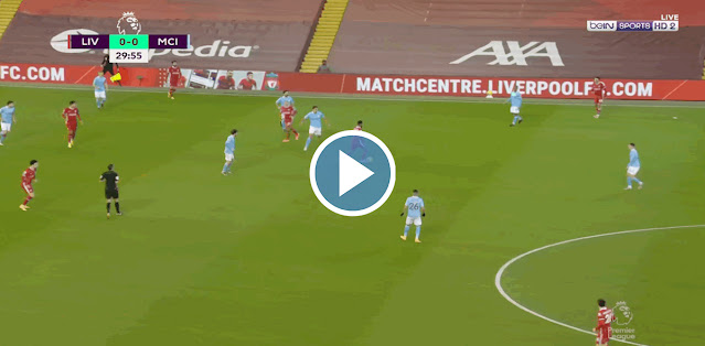 Liverpool vs Manchester City Live Score