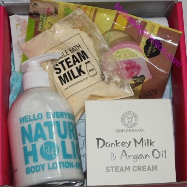 Milk Special Memebox review, unboxing: Korean beauty box