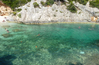 Vromi beach o Porto Vromi, Isla de Zante.