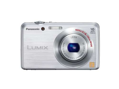 Panasonic Lumix DMC FH-8 16.1 MP Digital Camera with 5x Wide Angle Optical Image Stabilized Zoom (Silver)