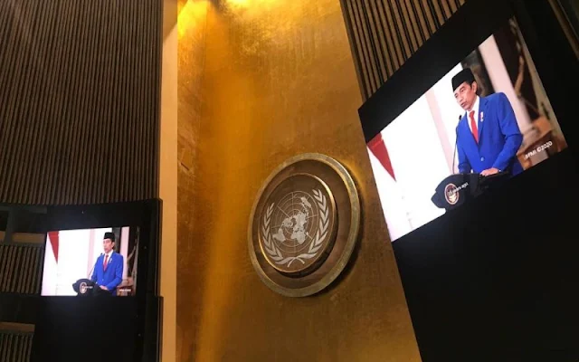 Alasan Jokowi Pakai Bahasa Indonesia Saat Pidato di PBB: Karena Sudah Teken Perpres No. 63 Tahun 2019