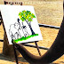 Genuine Elephant Painting "Play Time" 