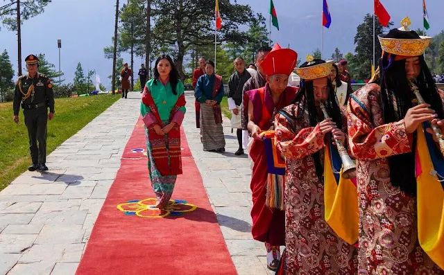 The Queen of Bhutan attended the opening of the Sustainable Finance for Tiger Landscapes Conference