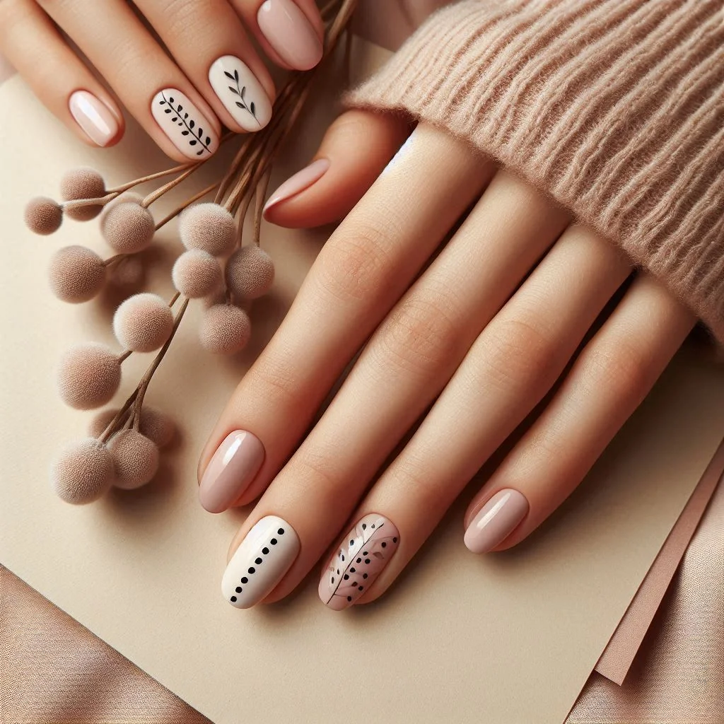Minimalistic Natural Nail Design Ideas