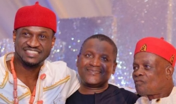 peter okoye dad aliko dangote peter okoye dad aliko dangote