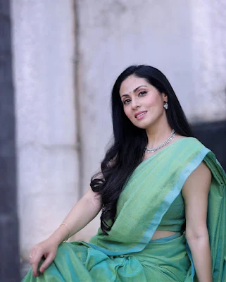 Actress Sadha Traditional looks in Saree photoshoot Stills