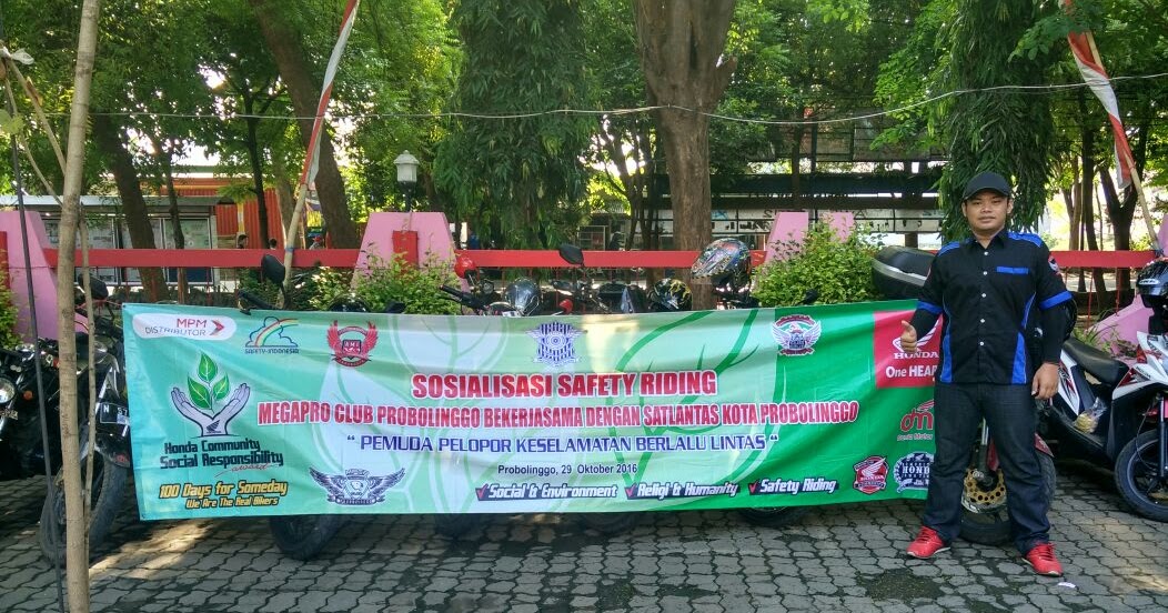 Megapro Club Probolinggo: MEGAPRO PROBOLINGGO BERSOSIALISASI