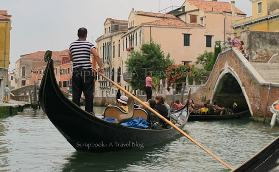 Gondola rides Venice Italy