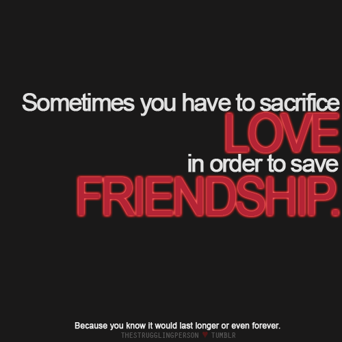 friendship vs love: Friendship vs. Love