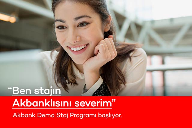 Akbank'ın staj programı için başvuru alımları başladı. Akbank Demo Stajyer 2020 programına nasıl kayıt olunur? Detaylar kariyeristanbul.net'te!