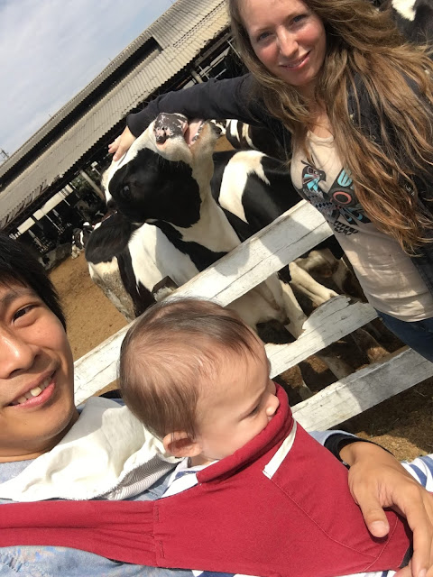 amwf couple, polish-taiwanese couple, Hejia Ranch 禾家牧場, changhua, taiwan