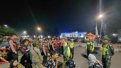 "Polresta Cirebon Gelar Patroli Gabungan Skala Besar Dalam Rangka Cipkon Sitkamtibmas Kondusif"