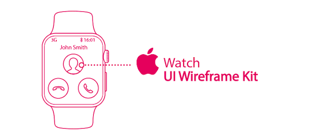 Apple Watch wire-frame kit