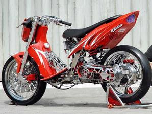 Modified Yamaha Mio 2007 Style Racing Look automotive