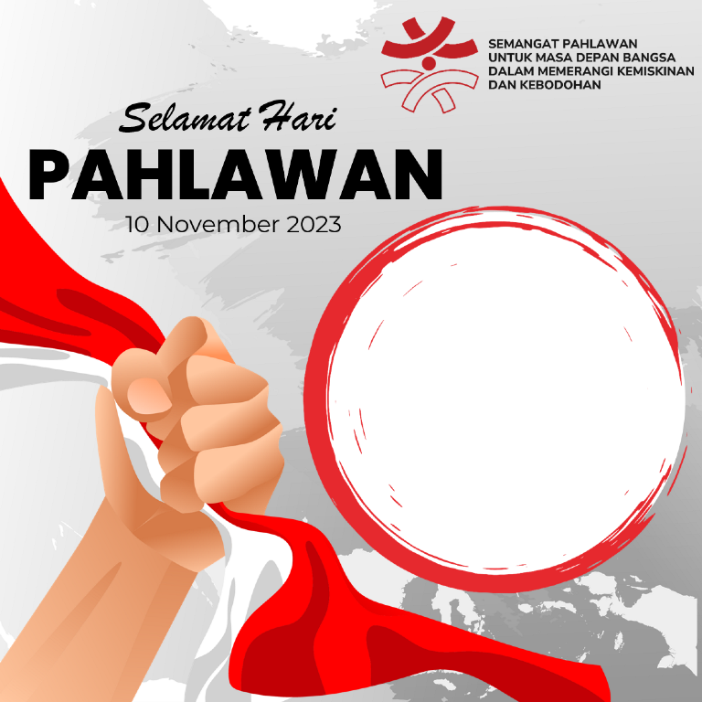 Frame Twibbon Hari Pahlawan 10 November 2023
