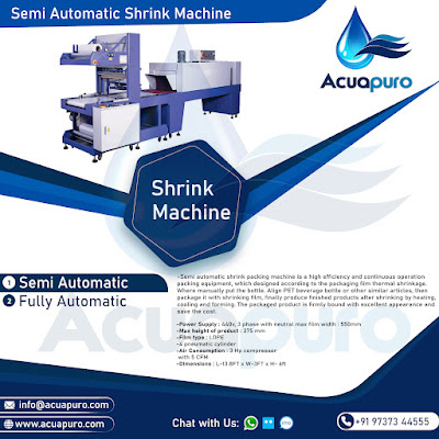 SemiAutomaticShrinkWrappingMachine