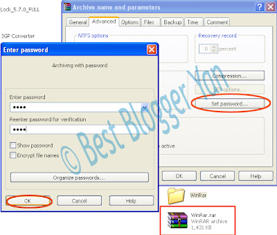 Protect Your Folder With Password|BestBloggerYan