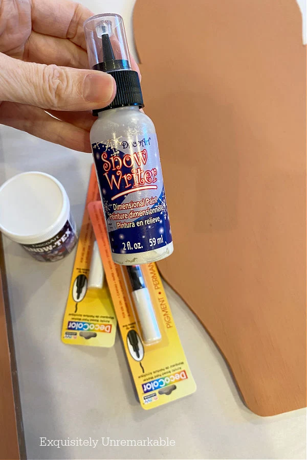 Snow Writer Paint For Christmas Crafts