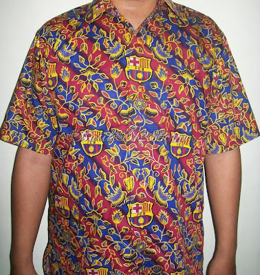 Jual Batik Bola Murah - Barca