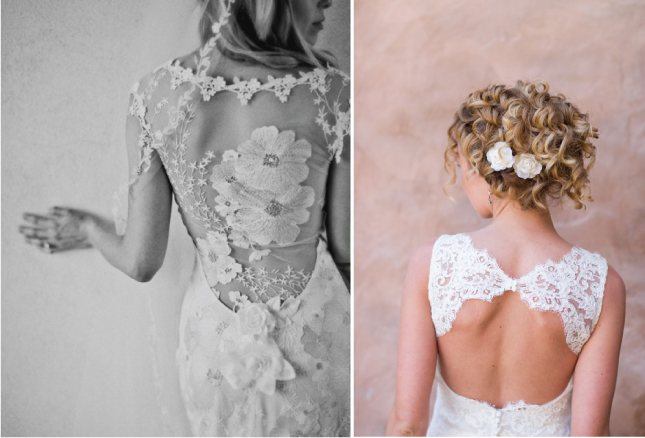 Lace Back Wedding Dresses Part 1