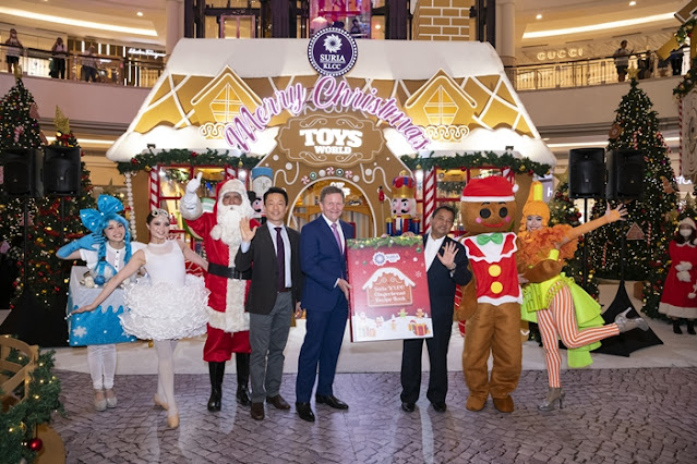 Gingerbread Christmas Village, Suria KLCC, Suria KLCC Christmas, Malaysia Shopping Mall Decor, Malaysia Shopping Mall Christmas Decor, Lifestyle