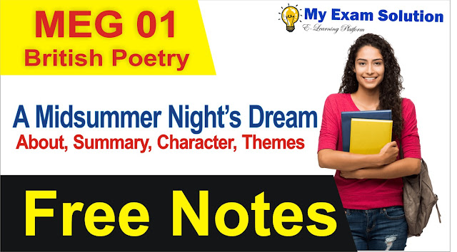 british dramam, a midsummer nights dream, midsummer summary, midsummer nights dream pdf