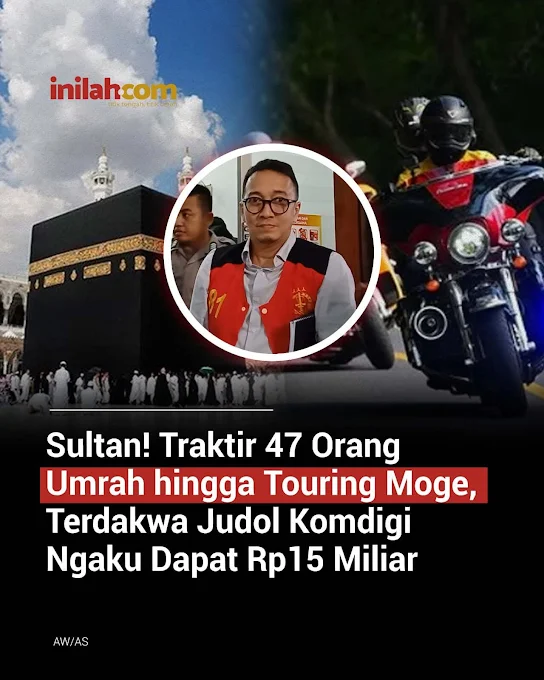 terdakwa sekaligus eks pegawai Kementerian Komunikasi dan Informatika  Traktir 47 Orang Umrah, Terdakwa Judol Eks Pegawai Kominfo Ngaku Dapat Rp 15 Miliar