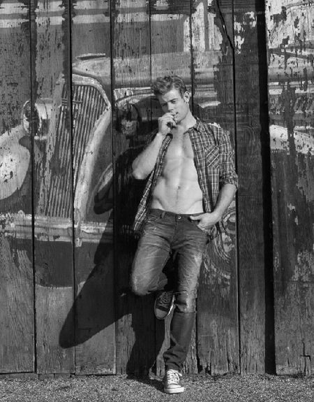 Trevor Donovan In Carbon Copy Magazine