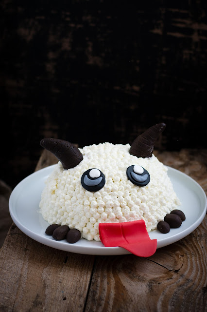 League of Legends gâteau Poro cake