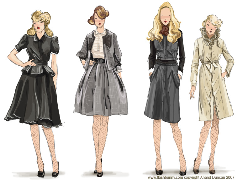 Laire: Fashion Illustration Inspiration