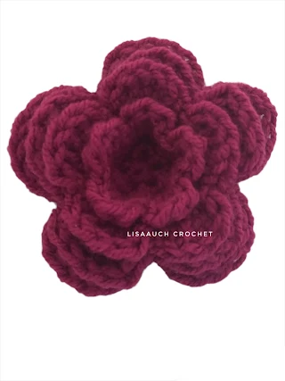 Easy Crochet Flower Pattern