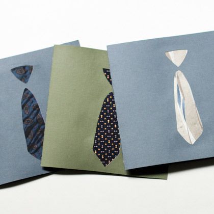 Craft: Father's Day Necktie Card