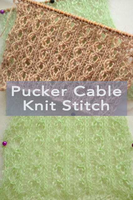 Pucker Cable Stitch