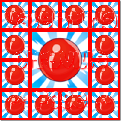 1 caramella rossa