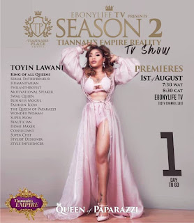 Serial entrepreneur Toyin Lawani set for second season of Tiannahsempirerealitytvshow