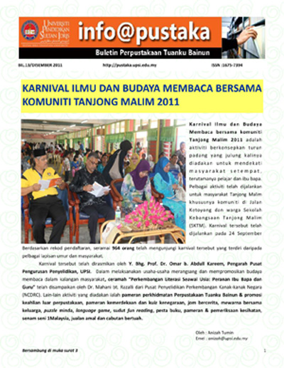 Buletin Perpustakaan Bil. 13/Disember 2011