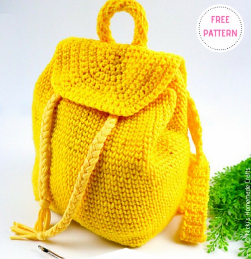 Little Backpack – Free Crochet Pattern