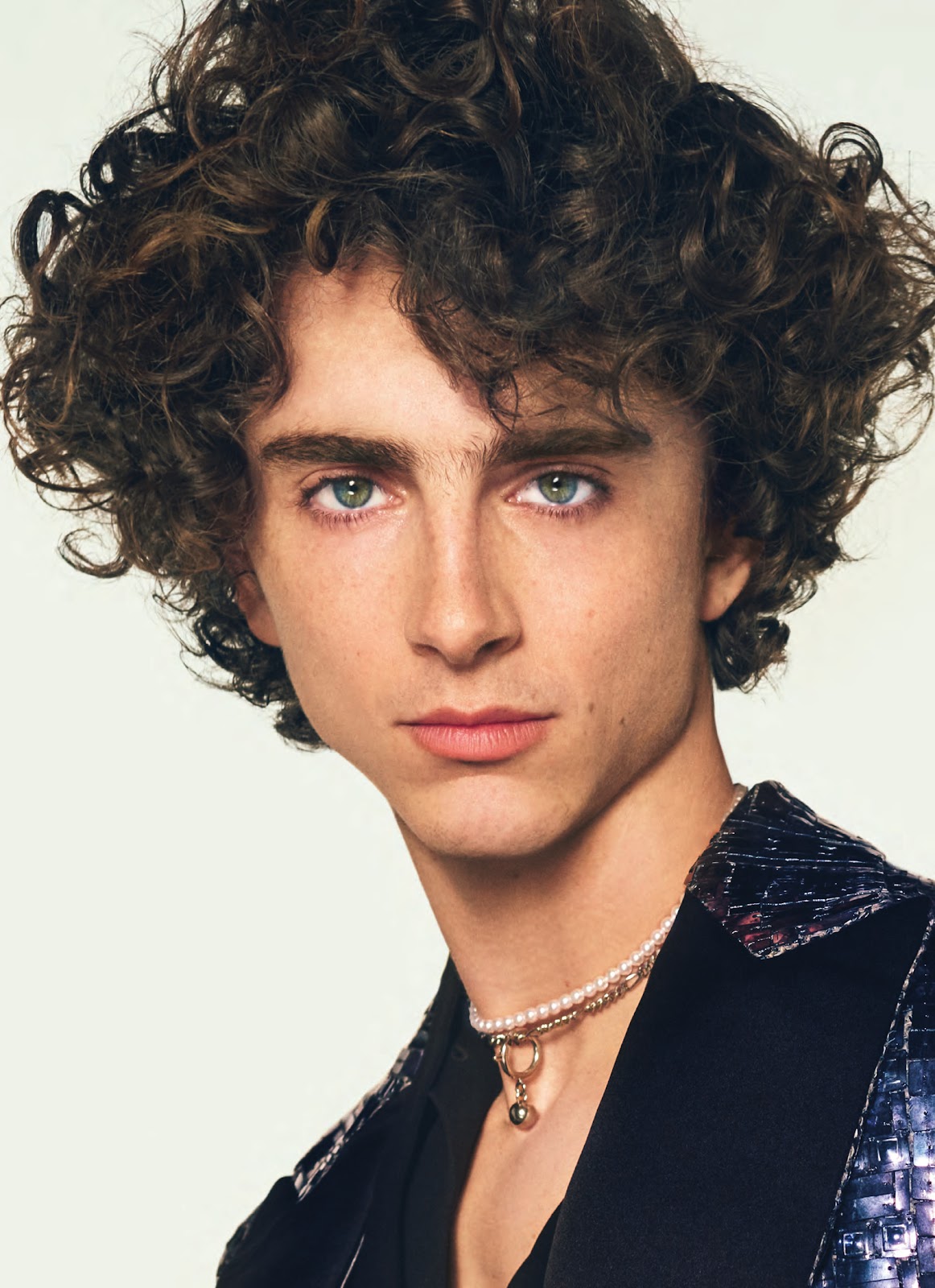 Timothée Chalamet in Vogue UK October by Steven Meisel